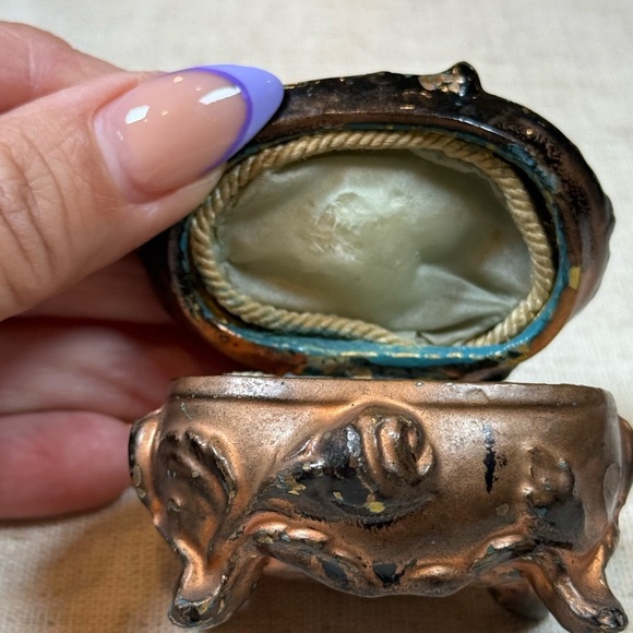 Vintage Copper Trinket Box - Picture 7 of 9